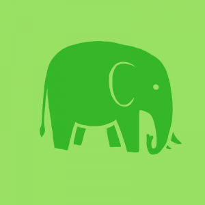 Zöld elefánt